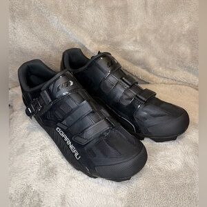 Garneau Men's Black Athletic Cycling Shoes